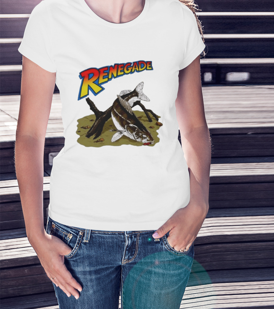 Renegade Original Pro Quality Fishing Snook Fish T-Shirt