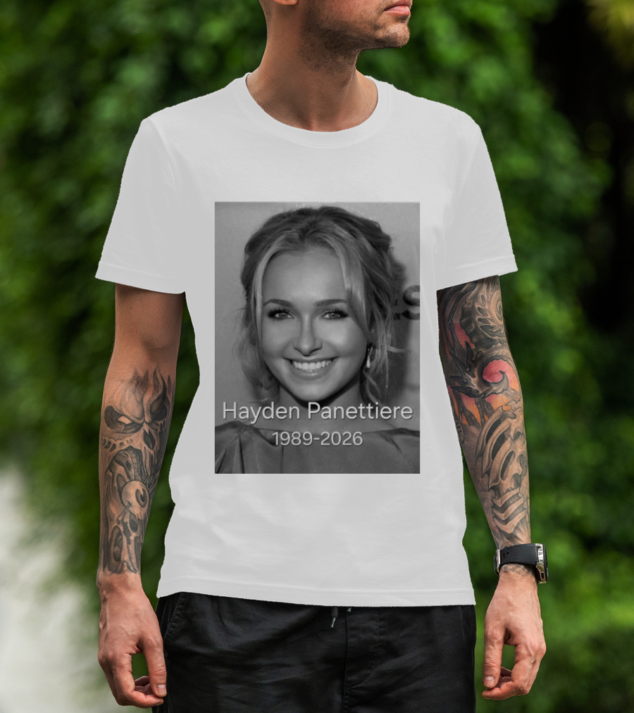 Rip Hayden Panettiere 1989 2026 T-Shirt