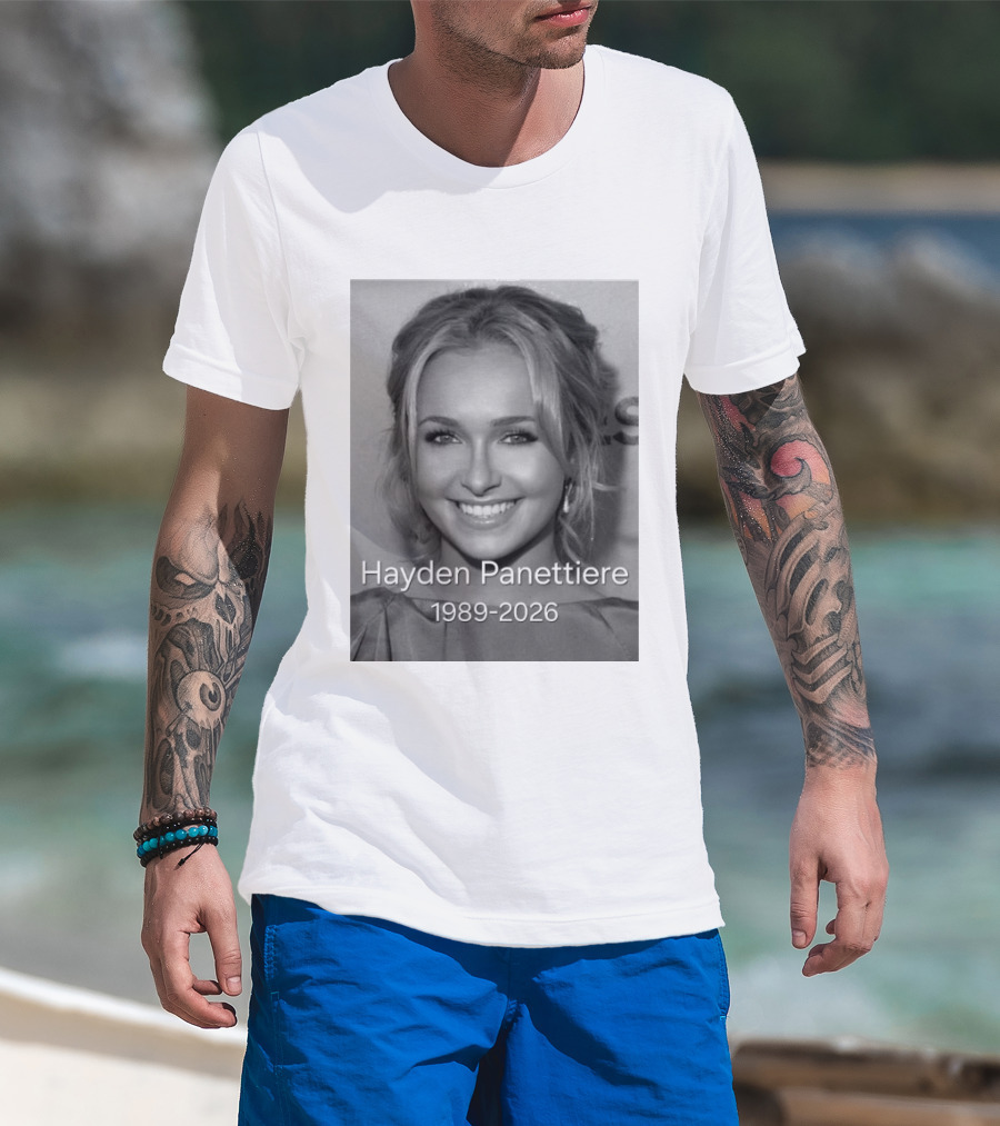 Rip Hayden Panettiere 1989 2026 T-Shirt