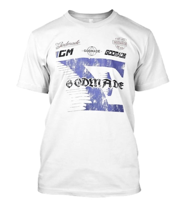 Godmade GM Worldwide Riches Premium Streetwear Distressed T-Shirt