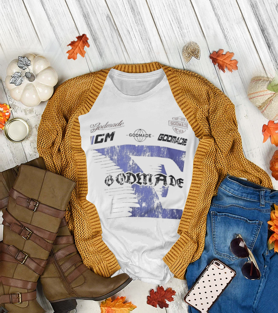 Godmade GM Worldwide Riches Premium Streetwear Distressed T-Shirt