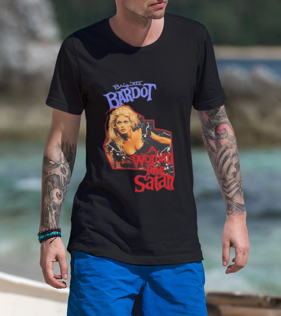 Brigitte Bardot A Woman Like Satan T-Shirt