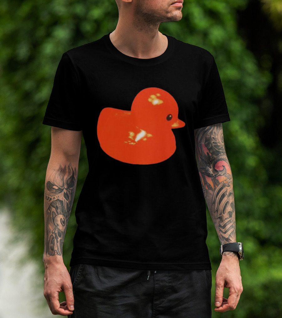 Malcolm Todd Store Bright Orange Duck T-Shirt