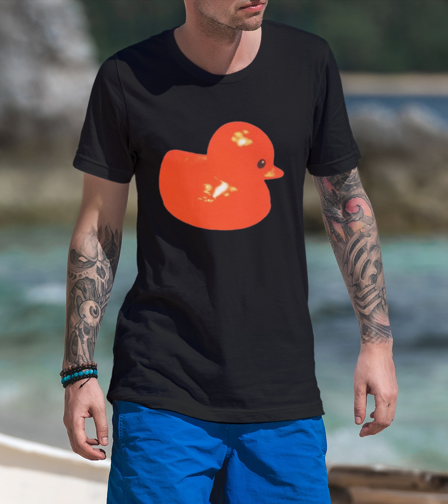 Malcolm Todd Store Bright Orange Duck T-Shirt
