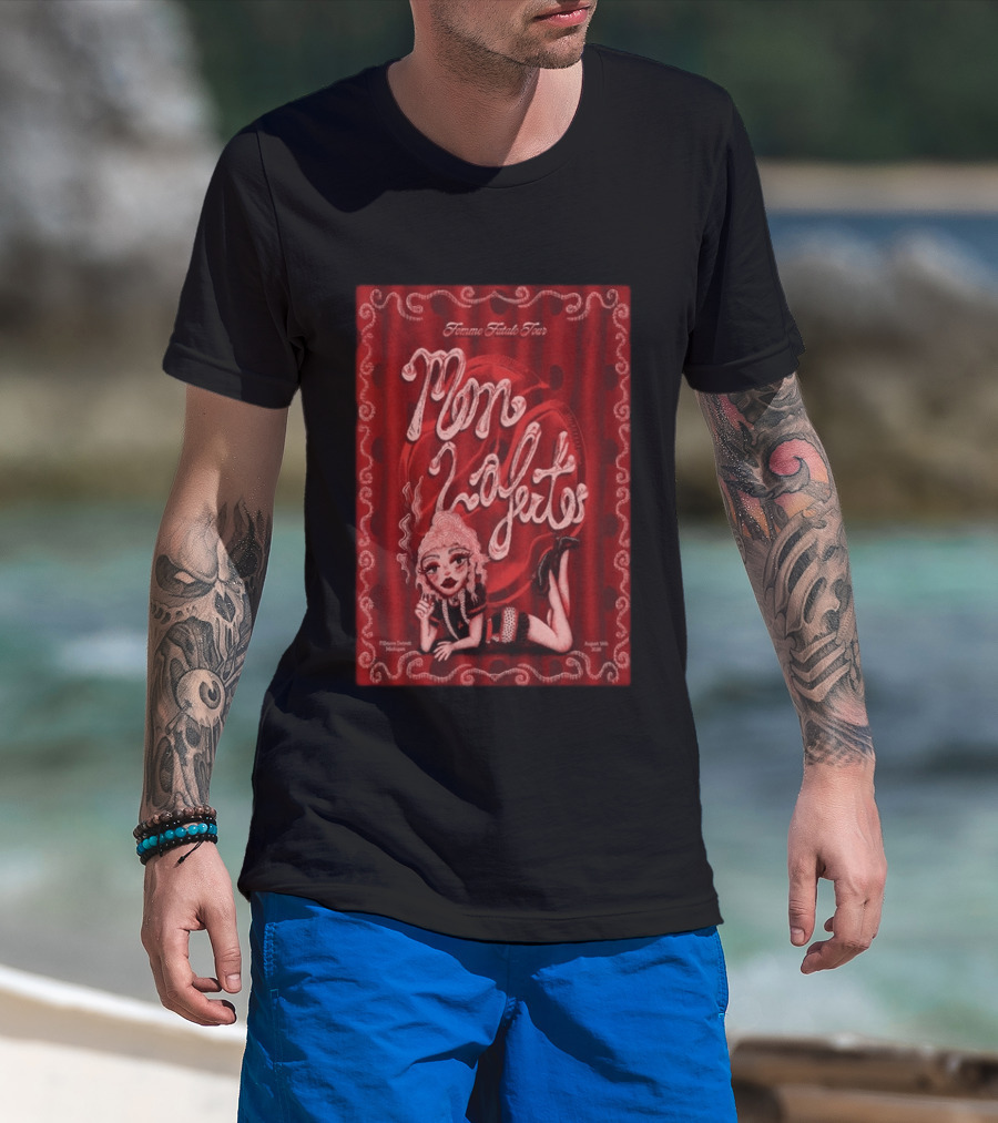 Mon Laferte Femme Fatale Tour Fillmore Detroit August 16 2026 T-Shirt