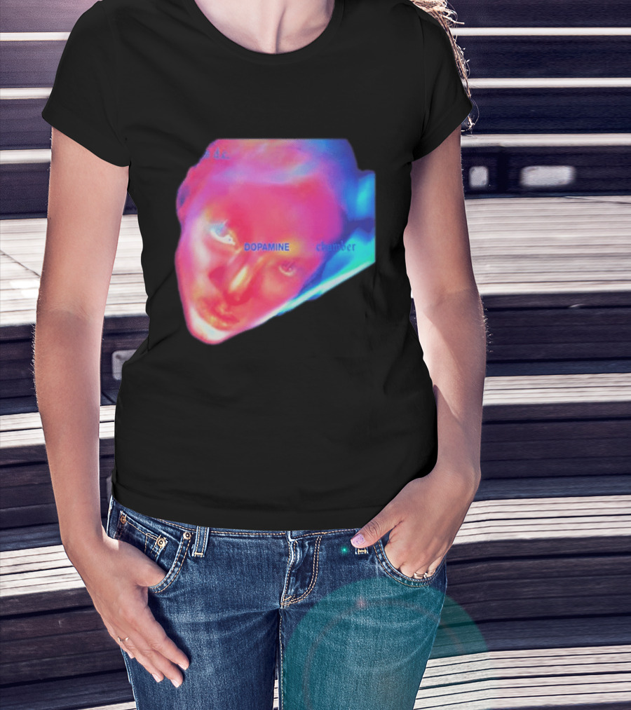 Fontaines D.C. Dopamine Chamber Album Cover Art Face T-Shirt