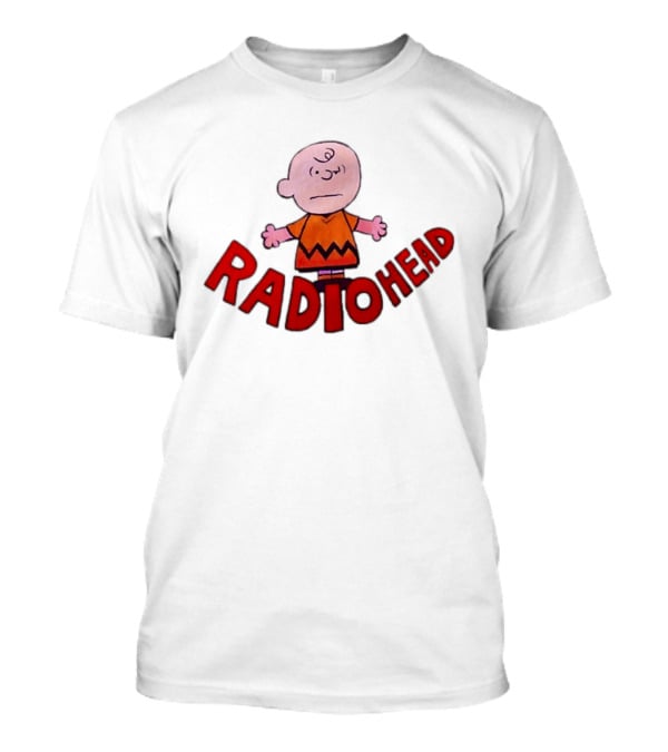 Charlie Brown Radiohead Peanuts Alternative Rock Mashup T-Shirt