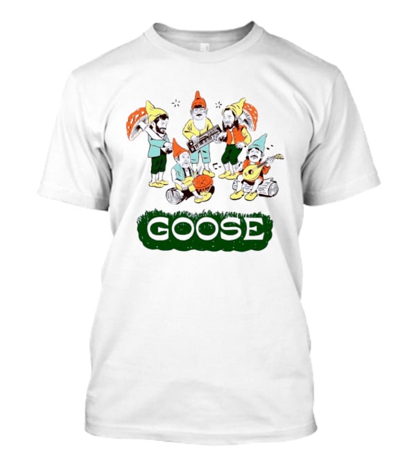 Goose Band Garden Gnome Music Festival Indie Rock T-Shirt