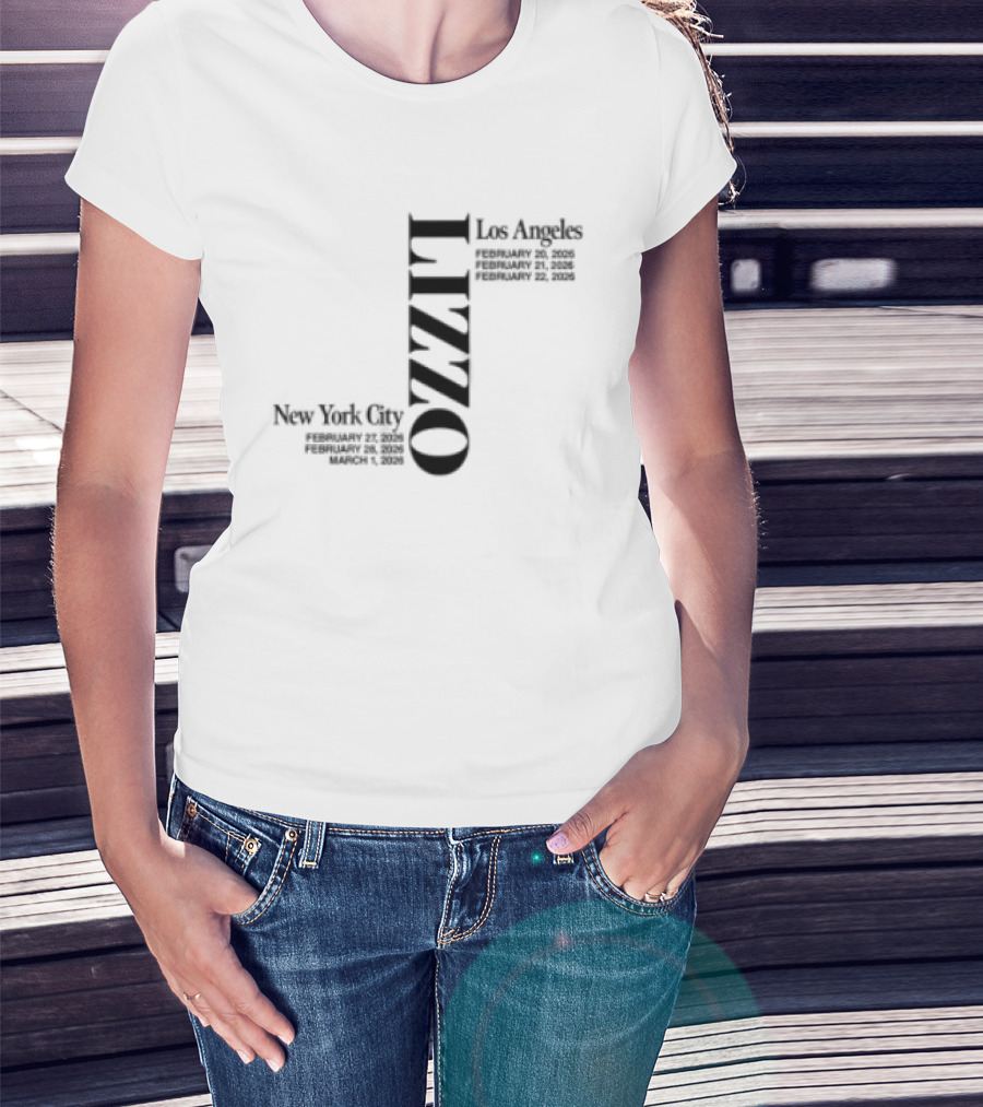 Lizzo Live Double Feature New York City Blue Note T-Shirt