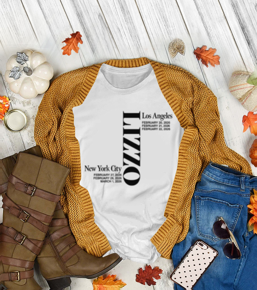 Lizzo Live Double Feature New York City Blue Note T-Shirt