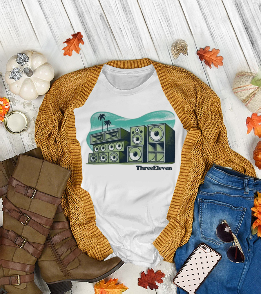 Three Eleven 311 Band Palm Trees Speakers Raglan T-Shirt