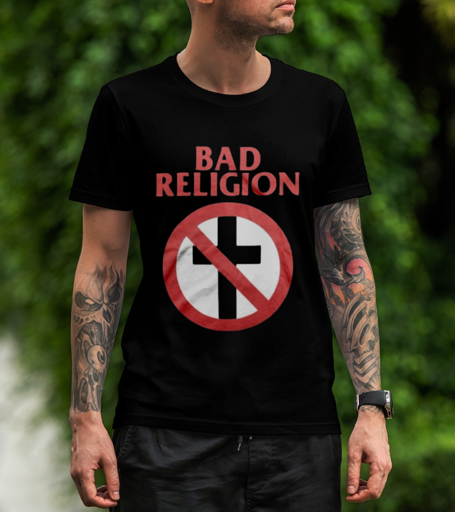 Bad Religion Crossbuster Black T-Shirt