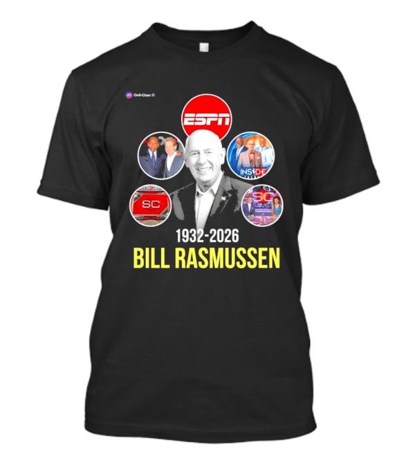 ESPN Bill Rasmussen 1932 2026 SC Inside Sports T-Shirt