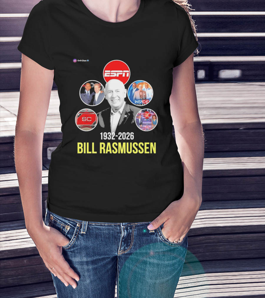 ESPN Bill Rasmussen 1932 2026 SC Inside Sports T-Shirt