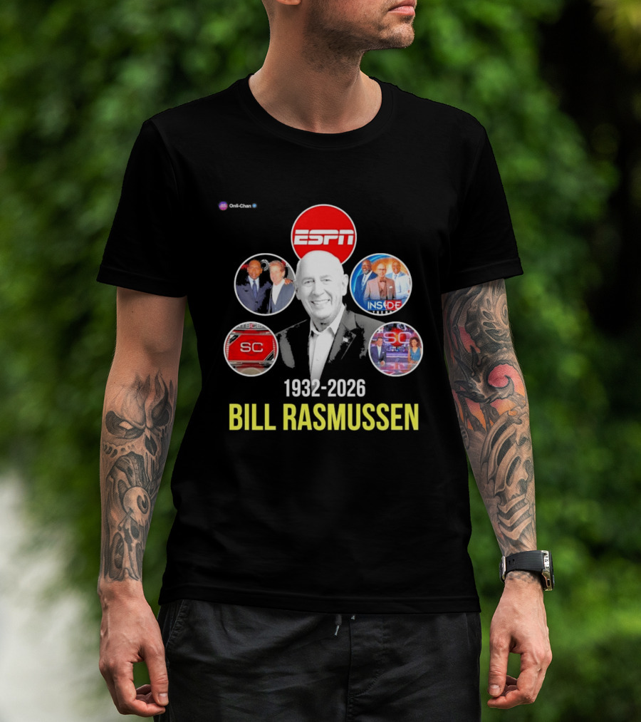ESPN Bill Rasmussen 1932 2026 SC Inside Sports T-Shirt