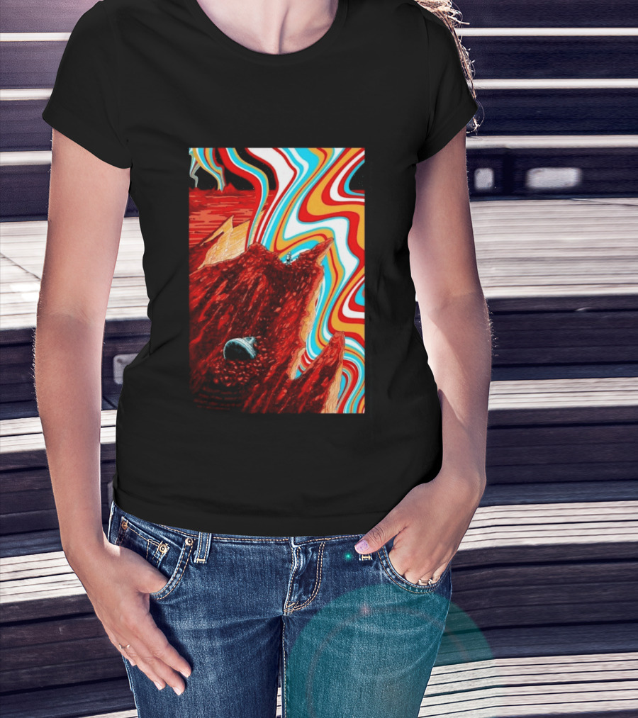 Gov't Mule Salt Lake City 2026 Psychedelic Mountain Landscape T-Shirt