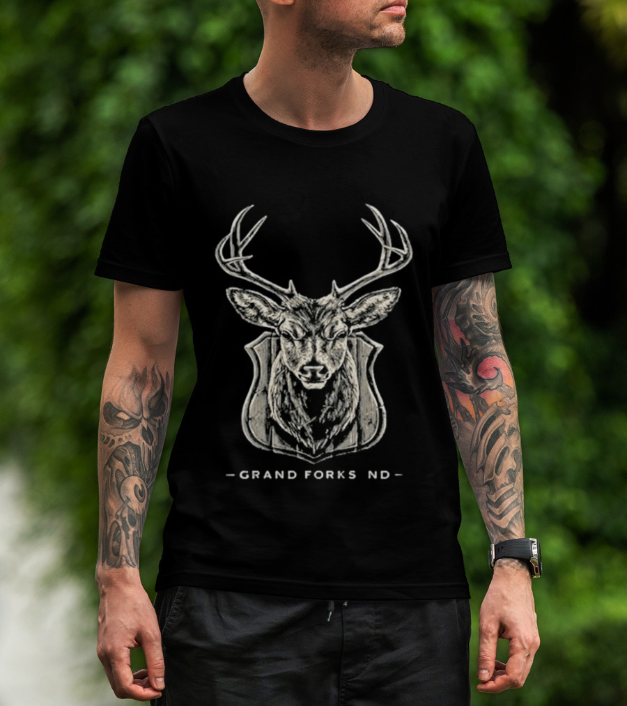 The Red Clay Strays 08 18 2026 Grand Forks ND Tour Deer T-Shirt