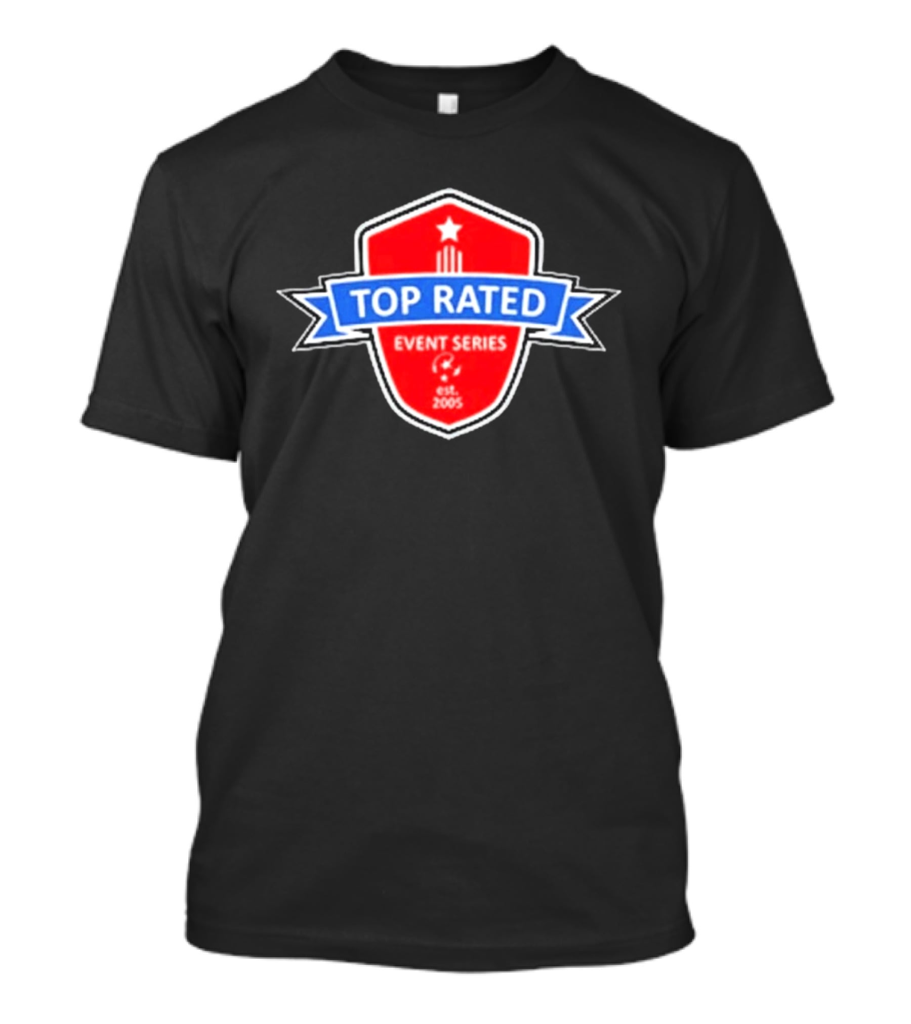 Top Rated Event Series Est. 2005 Star Shield T-Shirt