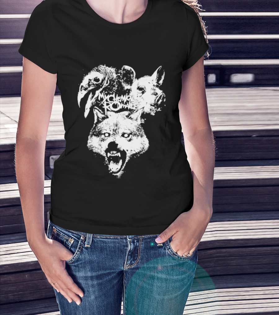 Washington DC 08.18.2026 My Chemical Romance Wolf And Birds T-Shirt