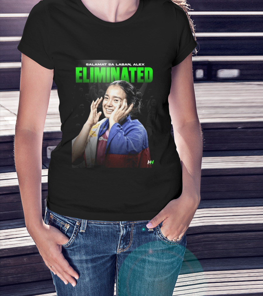 Salamat Sa Laban Alex Eala Eliminated T-Shirt