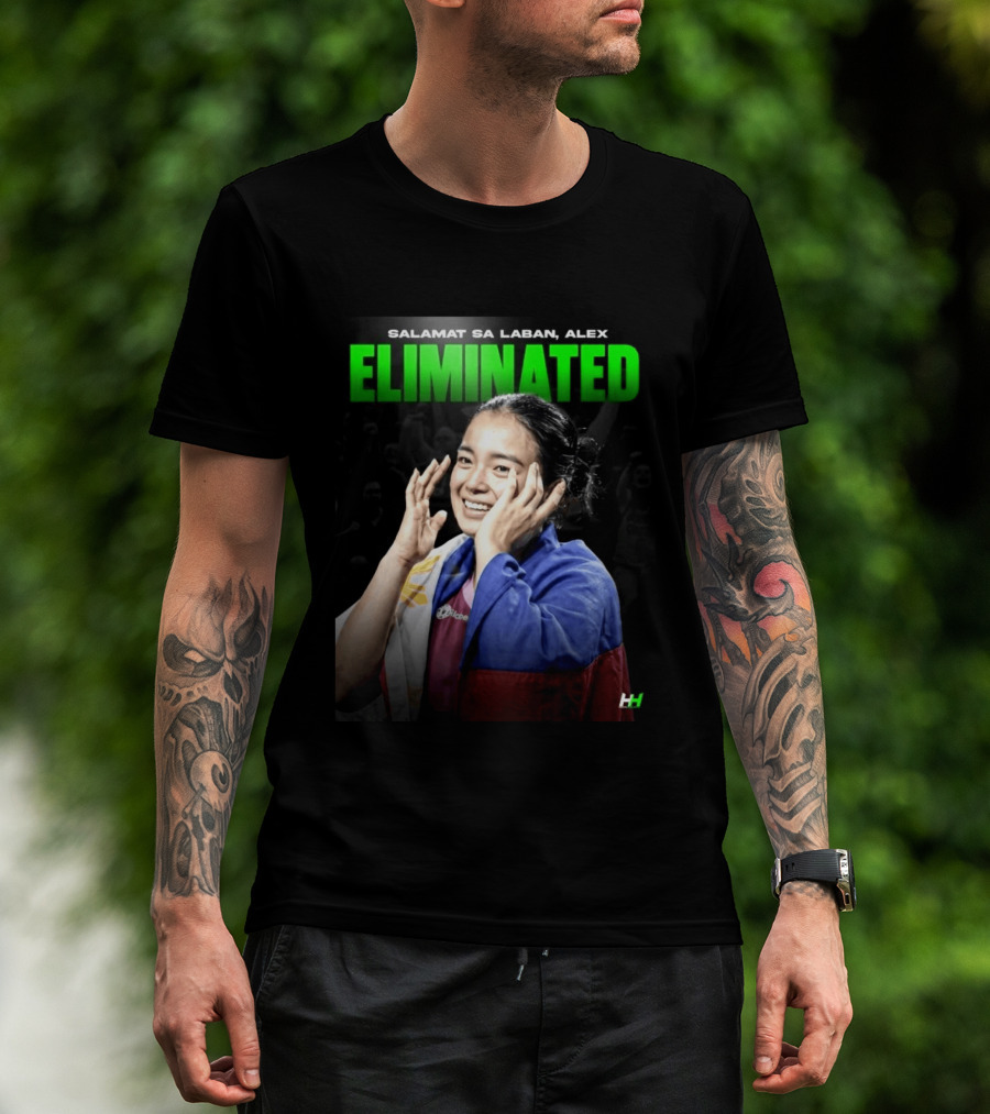 Salamat Sa Laban Alex Eala Eliminated T-Shirt