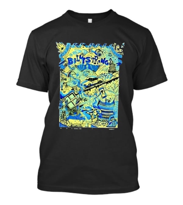 Billy Strings Charleston Coliseum 2023 West Virginia Concert Doodle T-Shirt