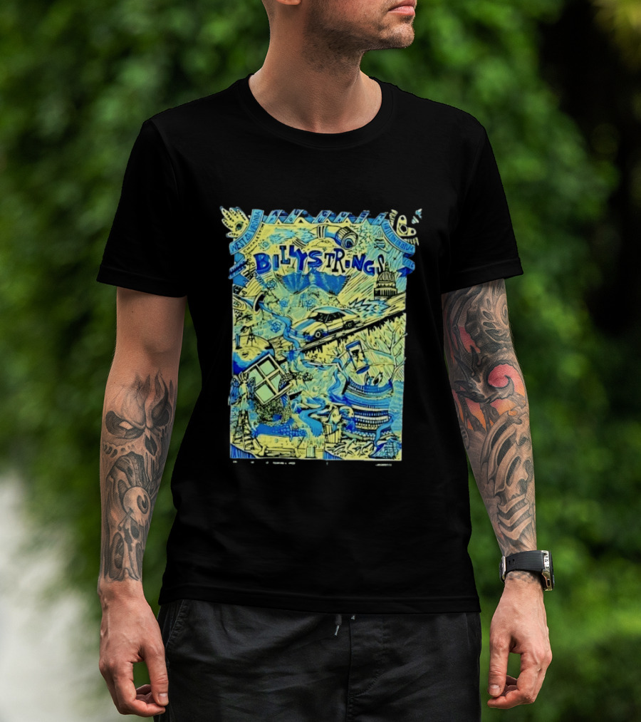 Billy Strings Charleston Coliseum 2023 West Virginia Concert Doodle T-Shirt
