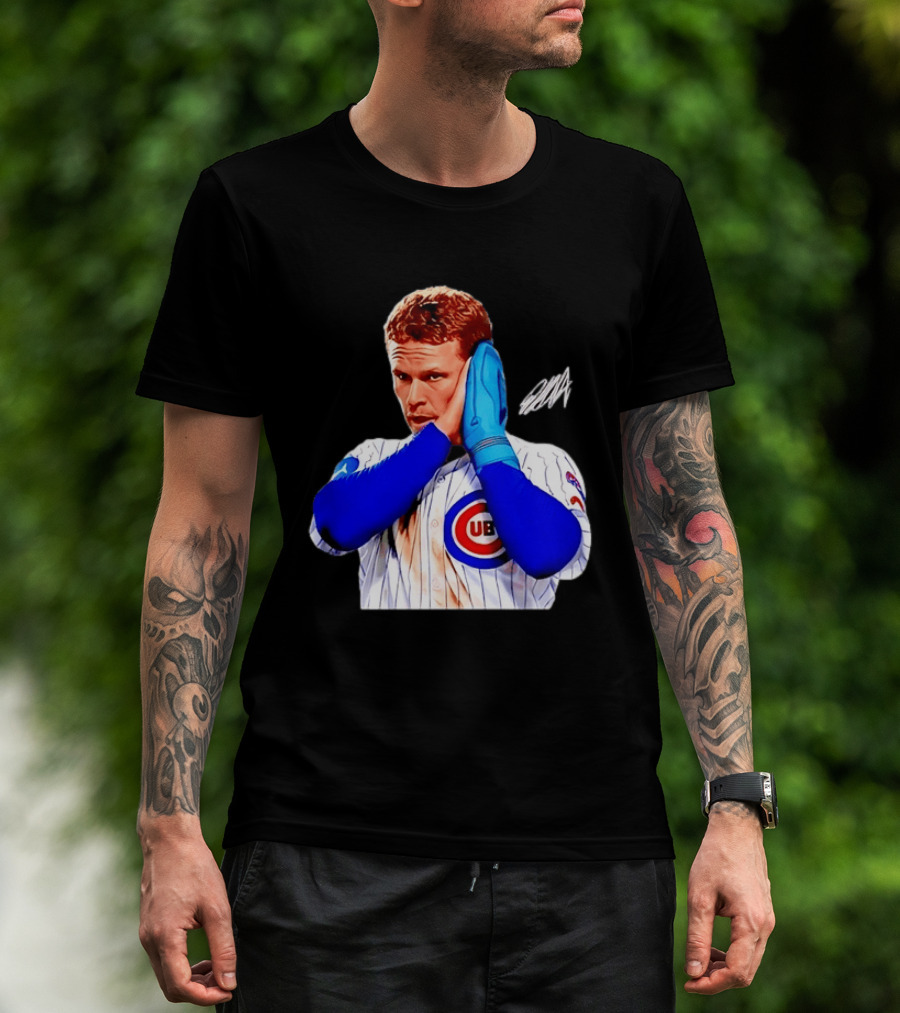 Ian Happ Chicago Cubs MLB Baseball Player With Cubs T-Shirt