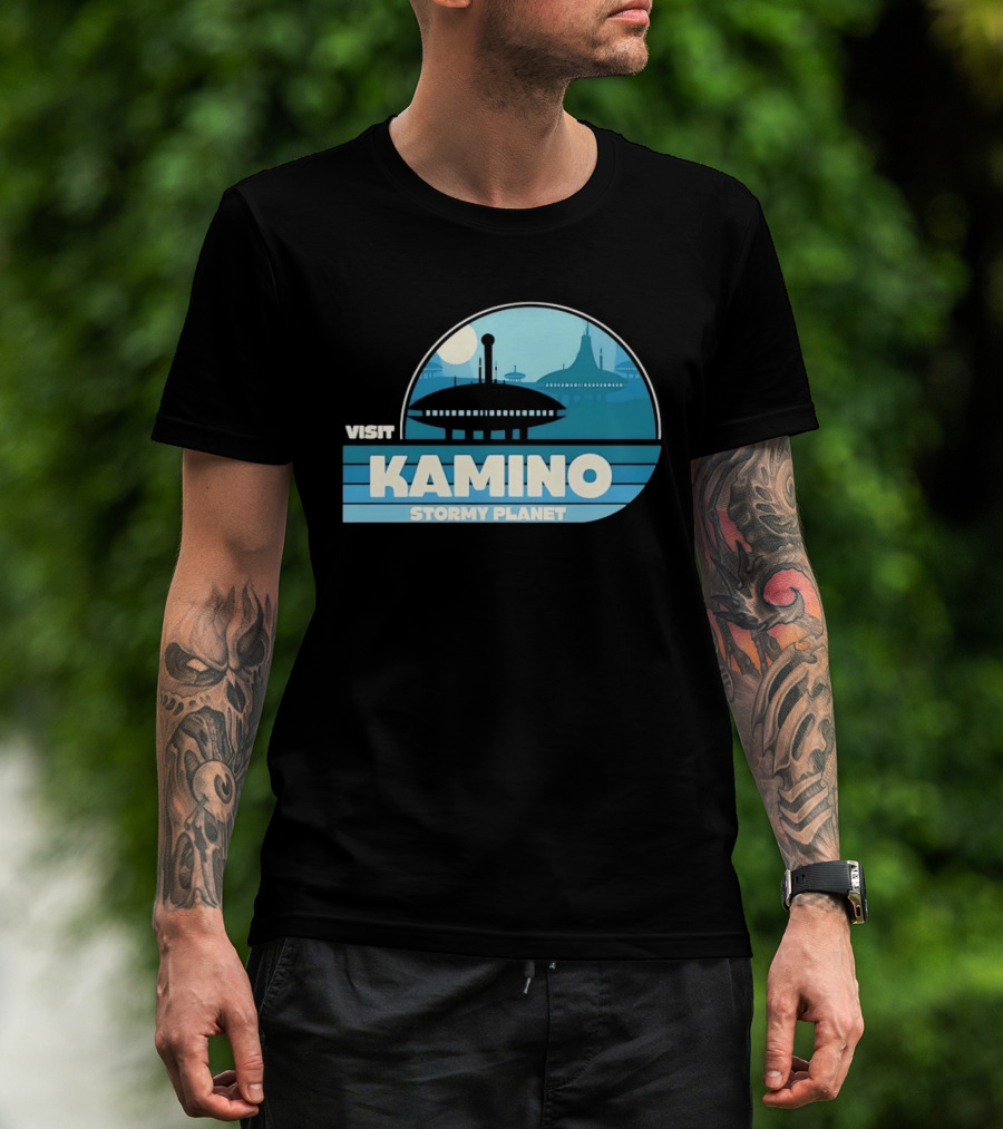 Visit Kamino Stormy Planet Star Wars Sci Fi T-Shirt