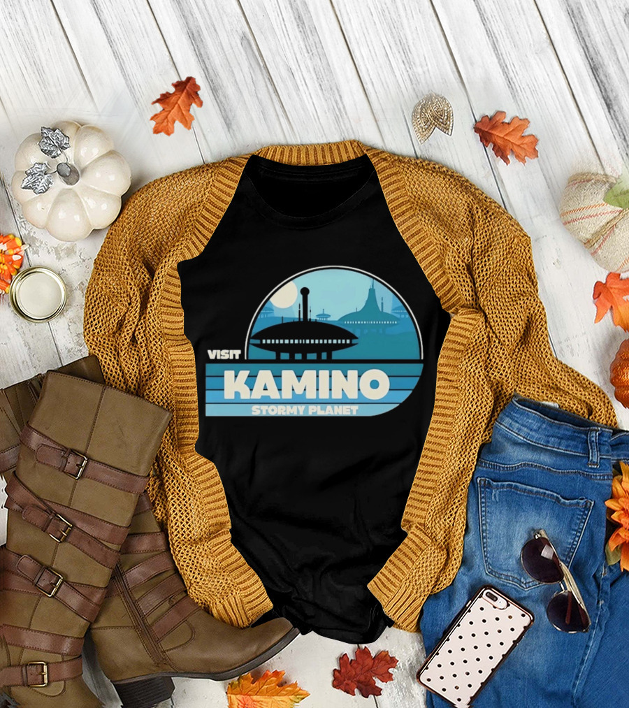 Visit Kamino Stormy Planet Star Wars Sci Fi T-Shirt