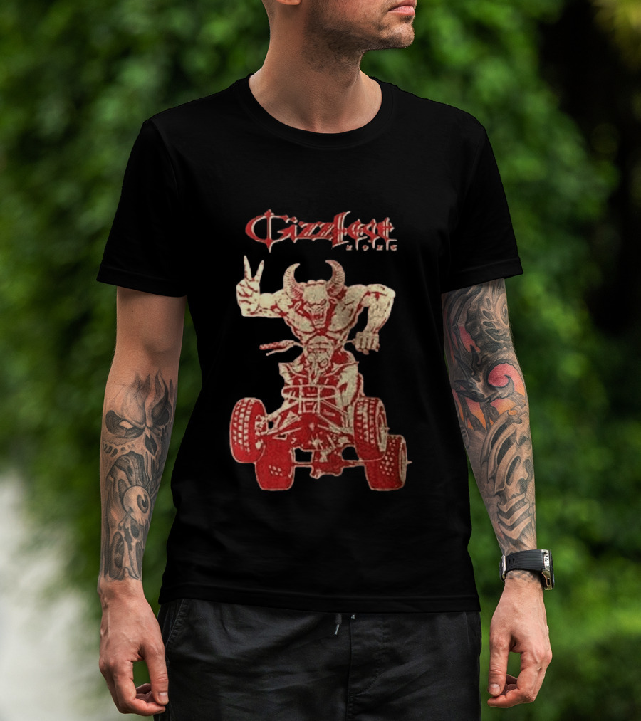 Gizzless Howling Horde Of Demons Quad Rider Demon T-Shirt