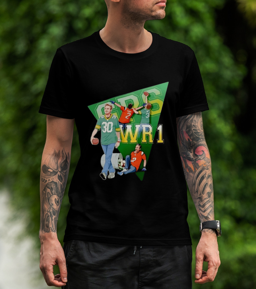 GPS WR1 Perna Grisset Football 30 Jersey Catch Sports T-Shirt