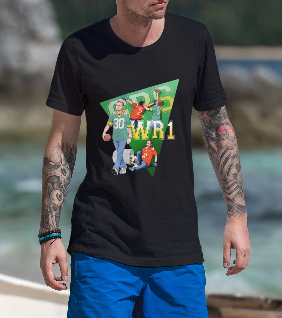 GPS WR1 Perna Grisset Football 30 Jersey Catch Sports T-Shirt
