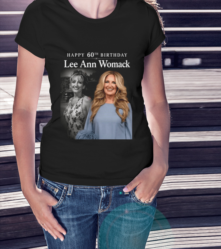 Happy 60th Birthday Lee Ann Womack Celebration T-Shirt