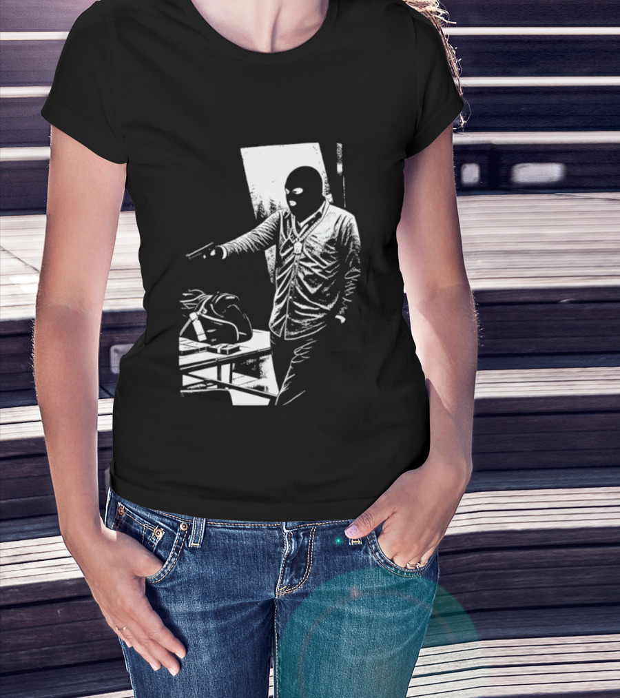 Notorious BIG Biggie Smalls Ski Mask Heist T-Shirt