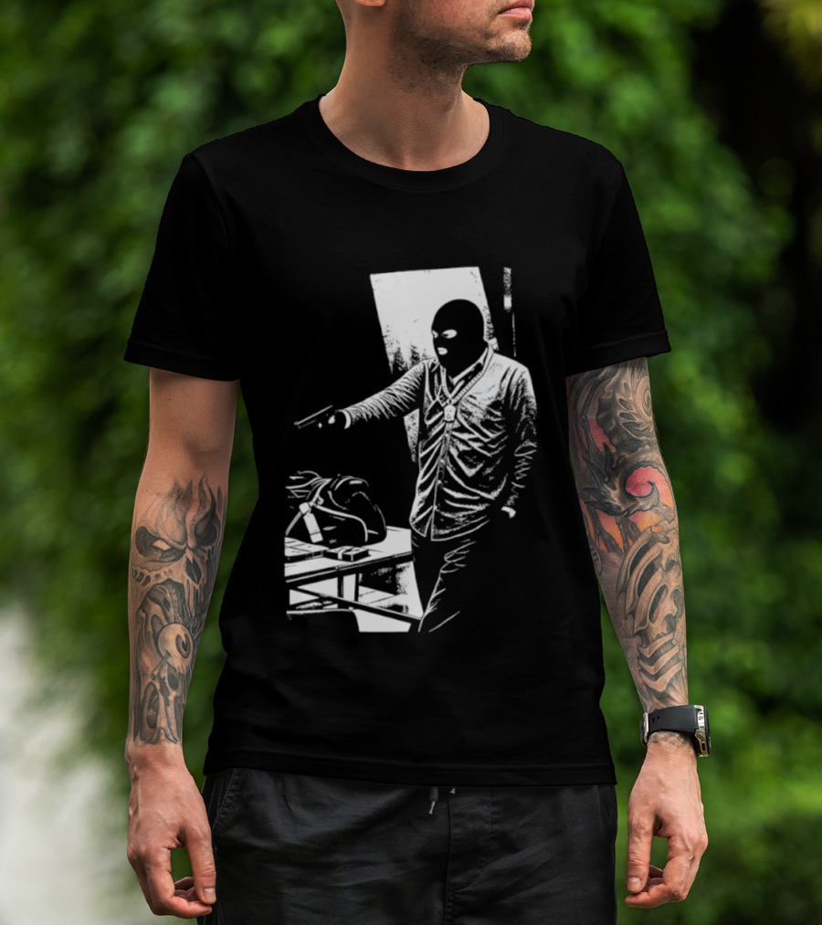 Notorious BIG Biggie Smalls Ski Mask Heist T-Shirt