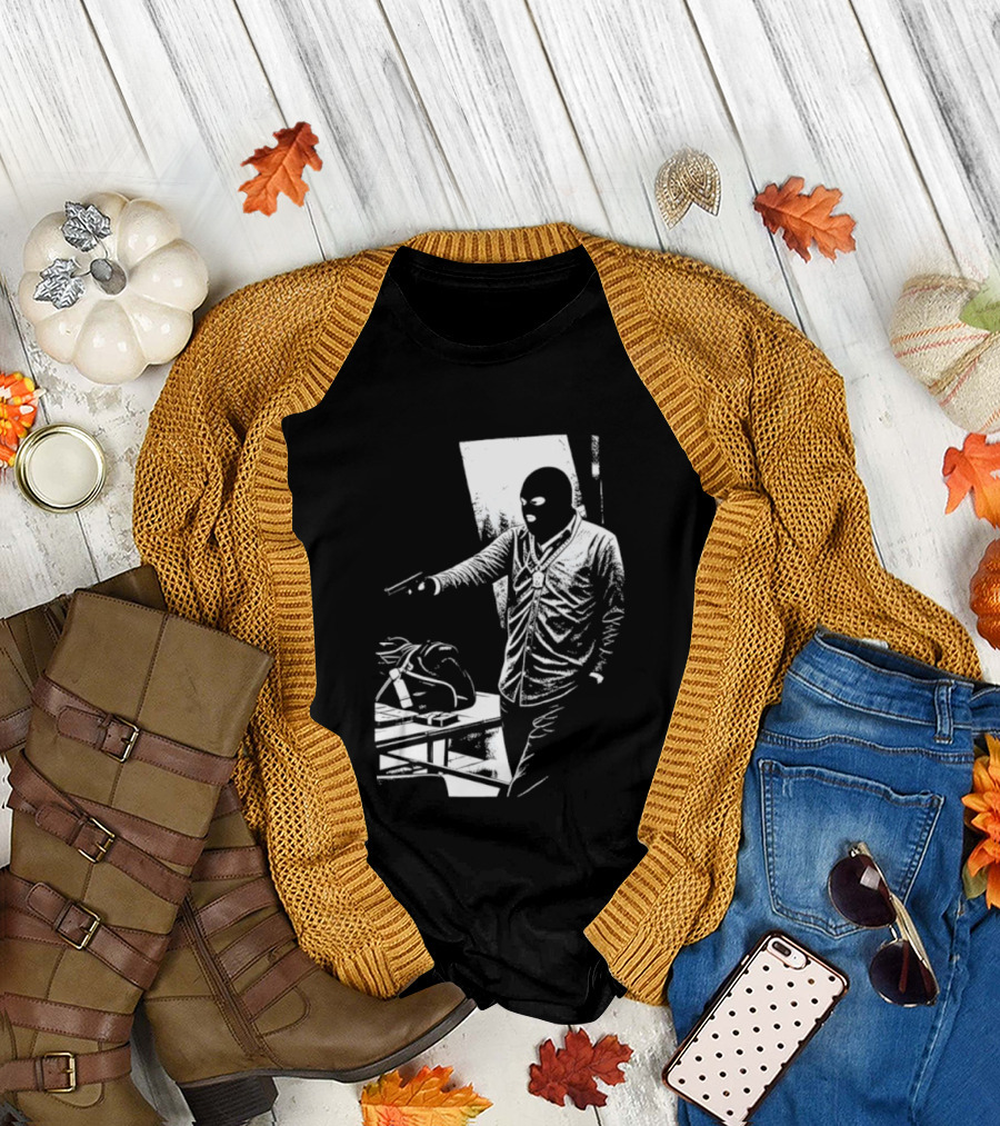 Notorious BIG Biggie Smalls Ski Mask Heist T-Shirt