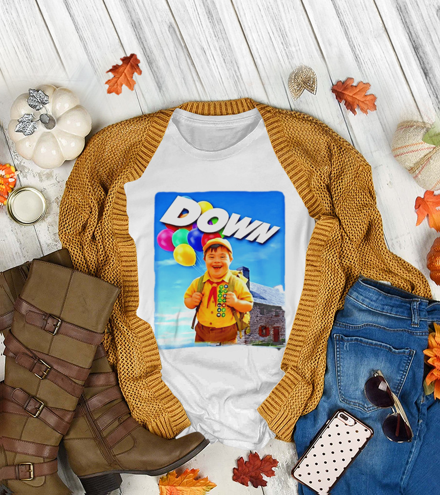 Down Up Movie 2009 Balloons Adventure T-Shirt