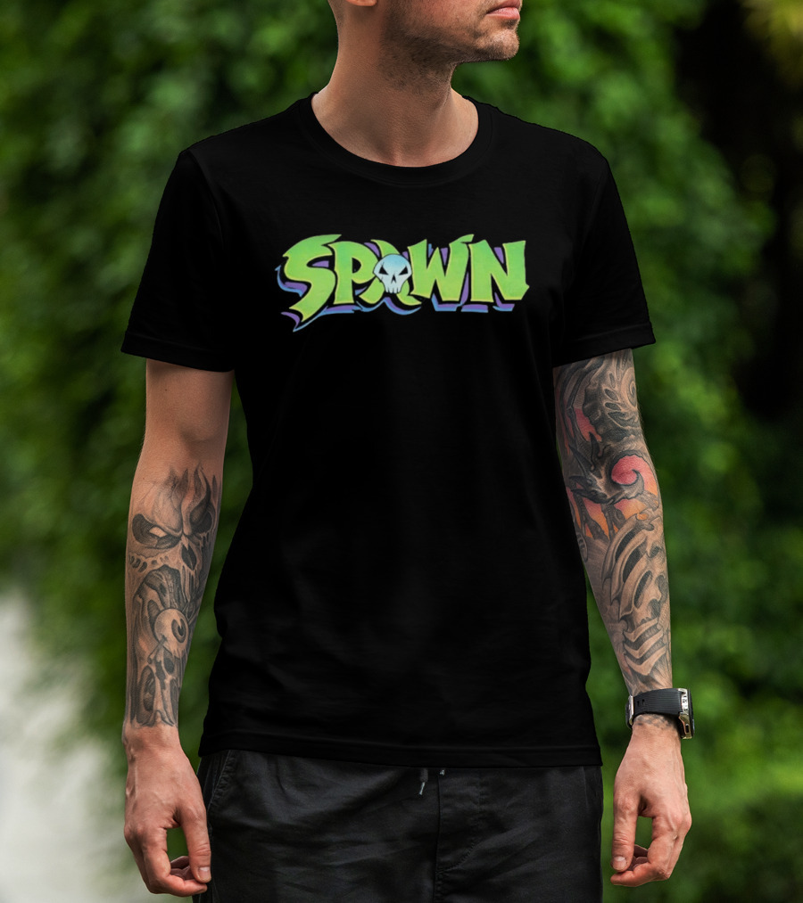 Spawn Todd McFarlane Comics Skull T-Shirt