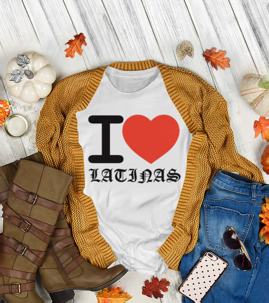 I Heart Latinas Sasha Keable Store T-Shirt