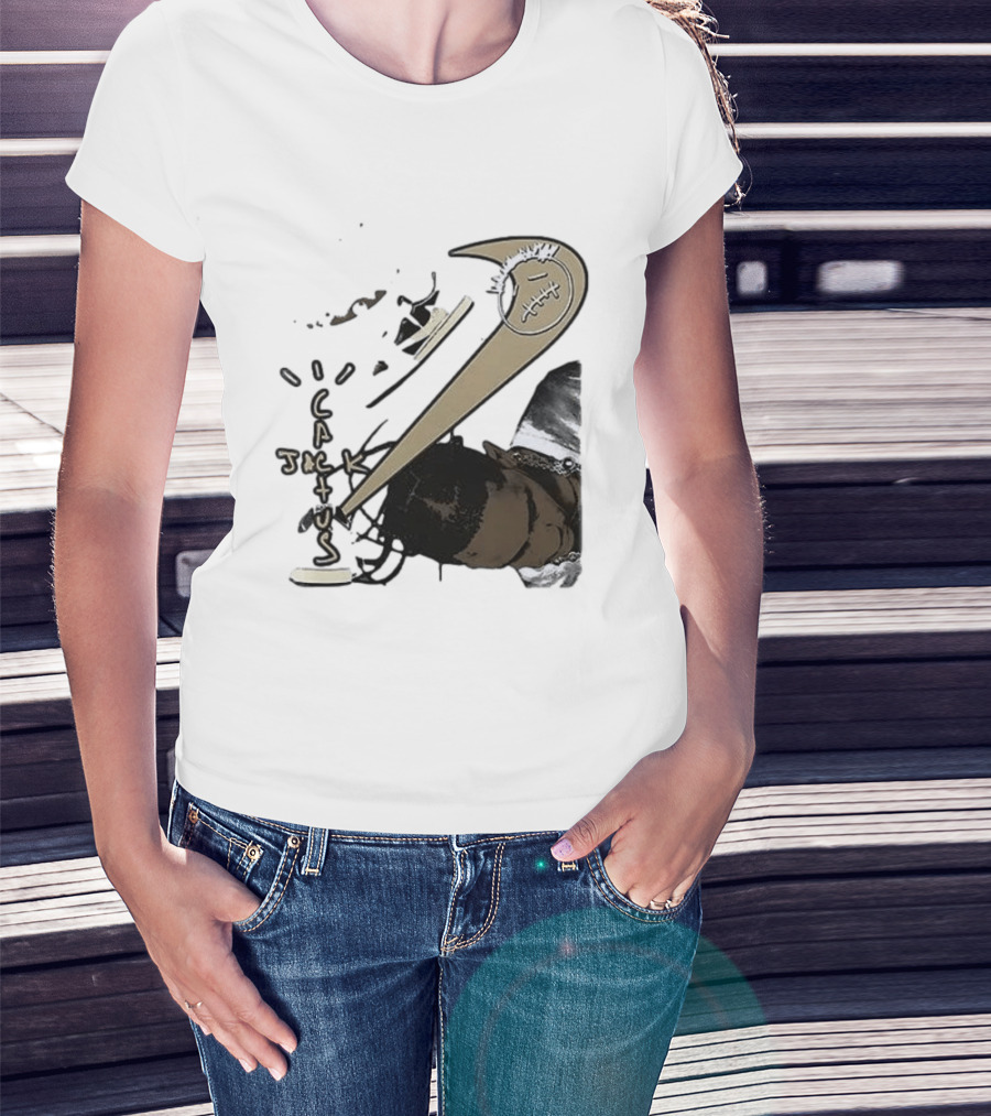 T Scott Utopia Cactus Jack Collaboration T-Shirt