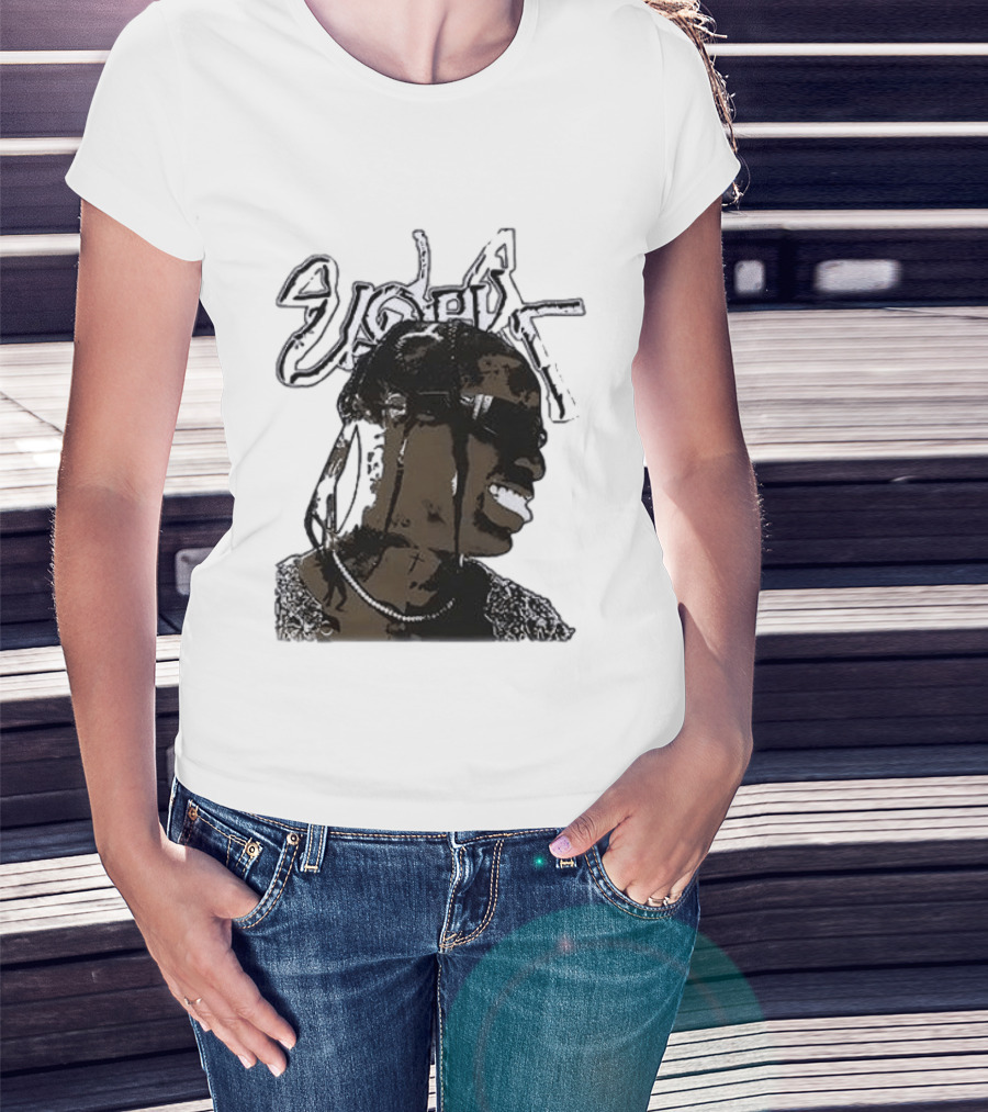 T Scott Utopia Cactus Jack Smiling T-Shirt