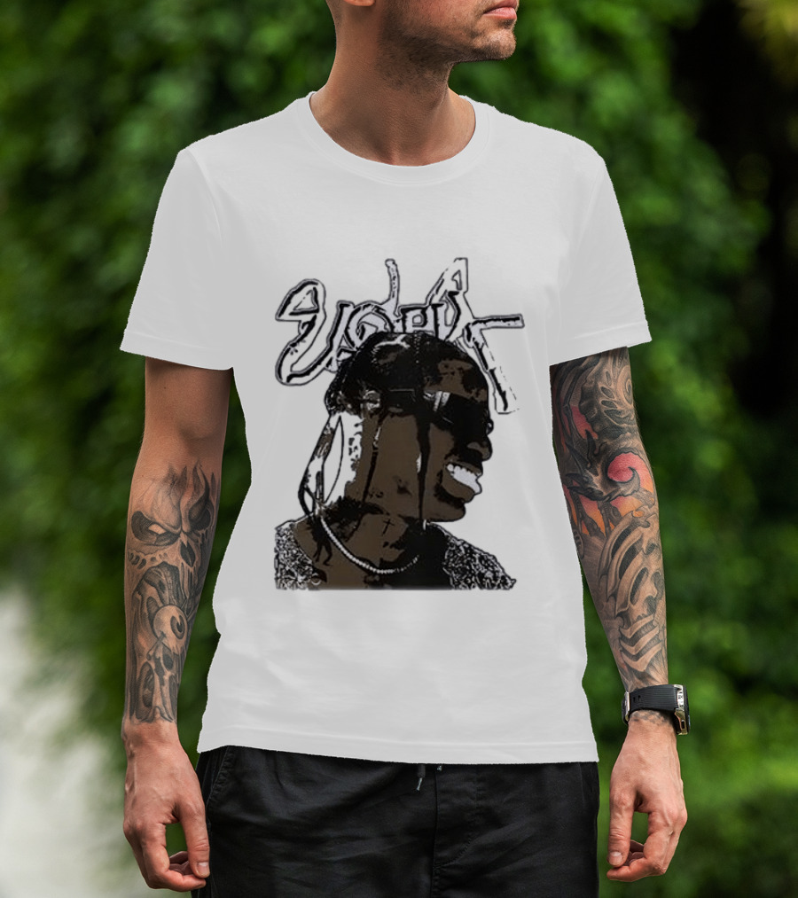 T Scott Utopia Cactus Jack Smiling T-Shirt
