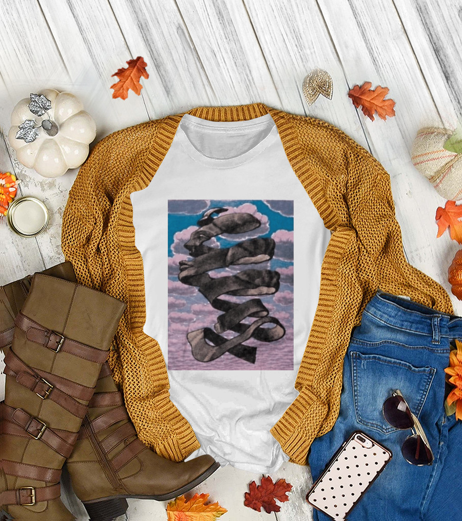 Tom Holland MC Escher Infinite Mobius Strip Optical Illusion T-Shirt