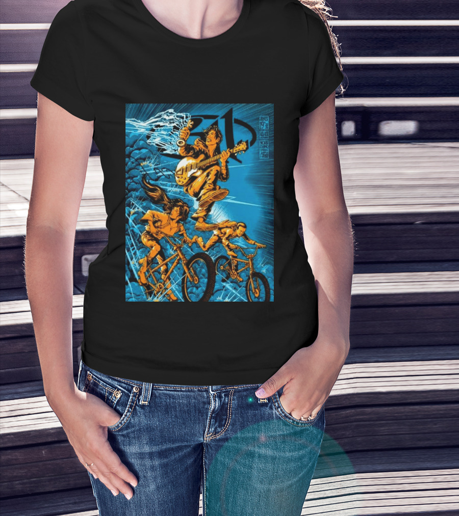 311 Chula Vista CA 2026 August 19 Gig North Island Credit Union Amphitheatre Bike T-Shirt