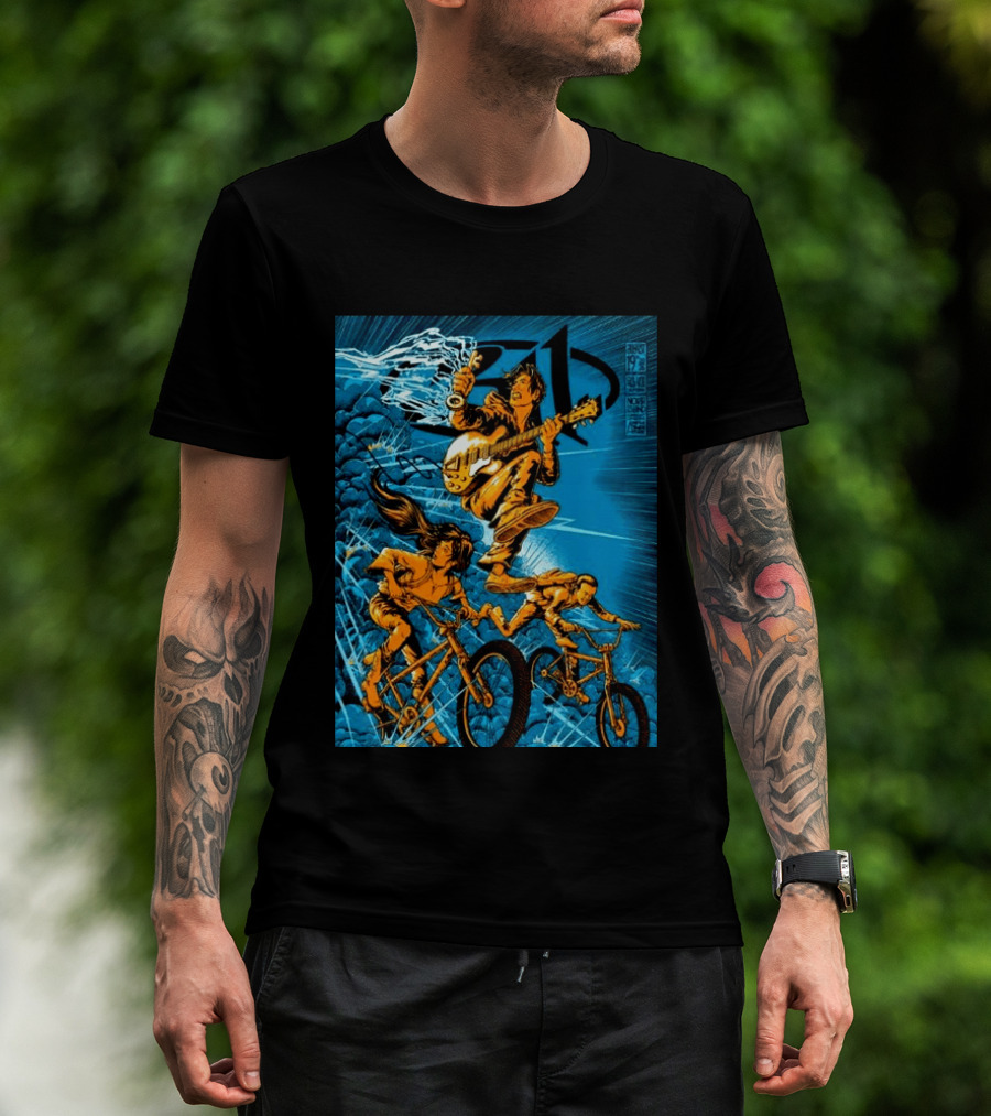 311 Chula Vista CA 2026 August 19 Gig North Island Credit Union Amphitheatre Bike T-Shirt