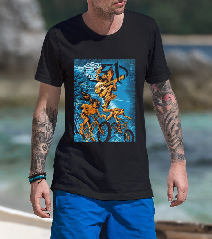311 Chula Vista CA 2026 August 19 Gig North Island Credit Union Amphitheatre Bike T-Shirt