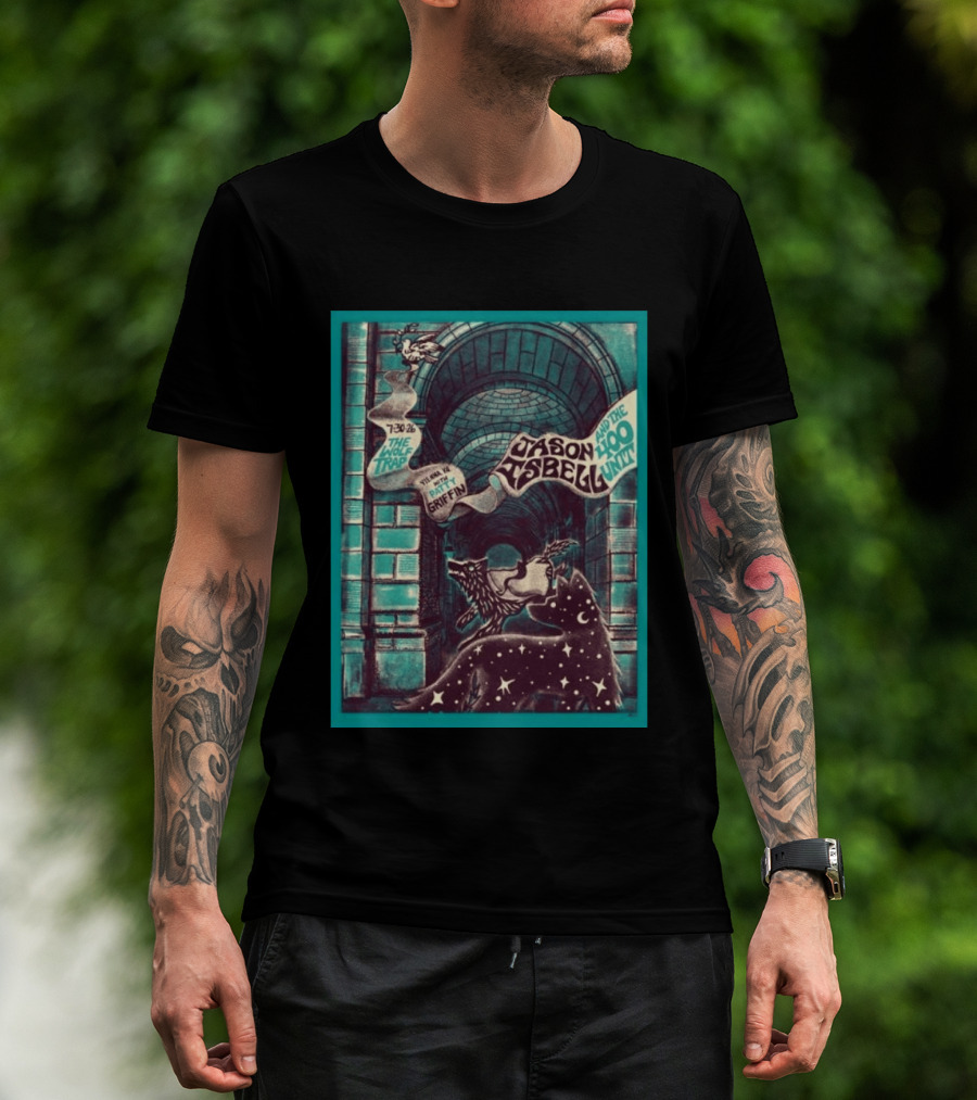 Jason Isbell And The 400 Unit Wolf Trap Event Featuring Patti Griffin July 30 2026 Washington DC T-Shirt