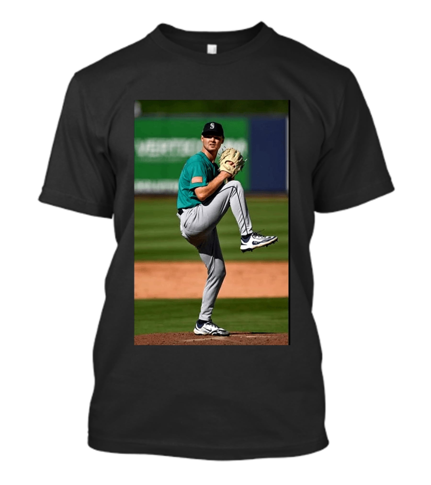 Seattle Mariners Kade Anderson Pitching Stance T-Shirt