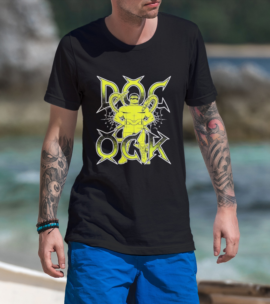 Doc Ock Marvel Doctor Octopus Iconic Character With Tentacles And Webs T-Shirt